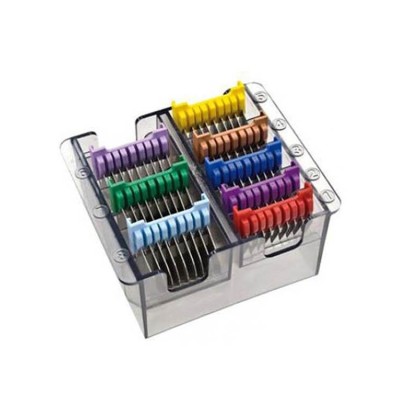 Wahl Color Code Metal Guide Combs For Super Groom Dog Clippers
